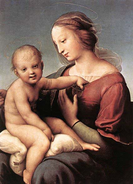 RAFFAELLO Sanzio Madonna and Child